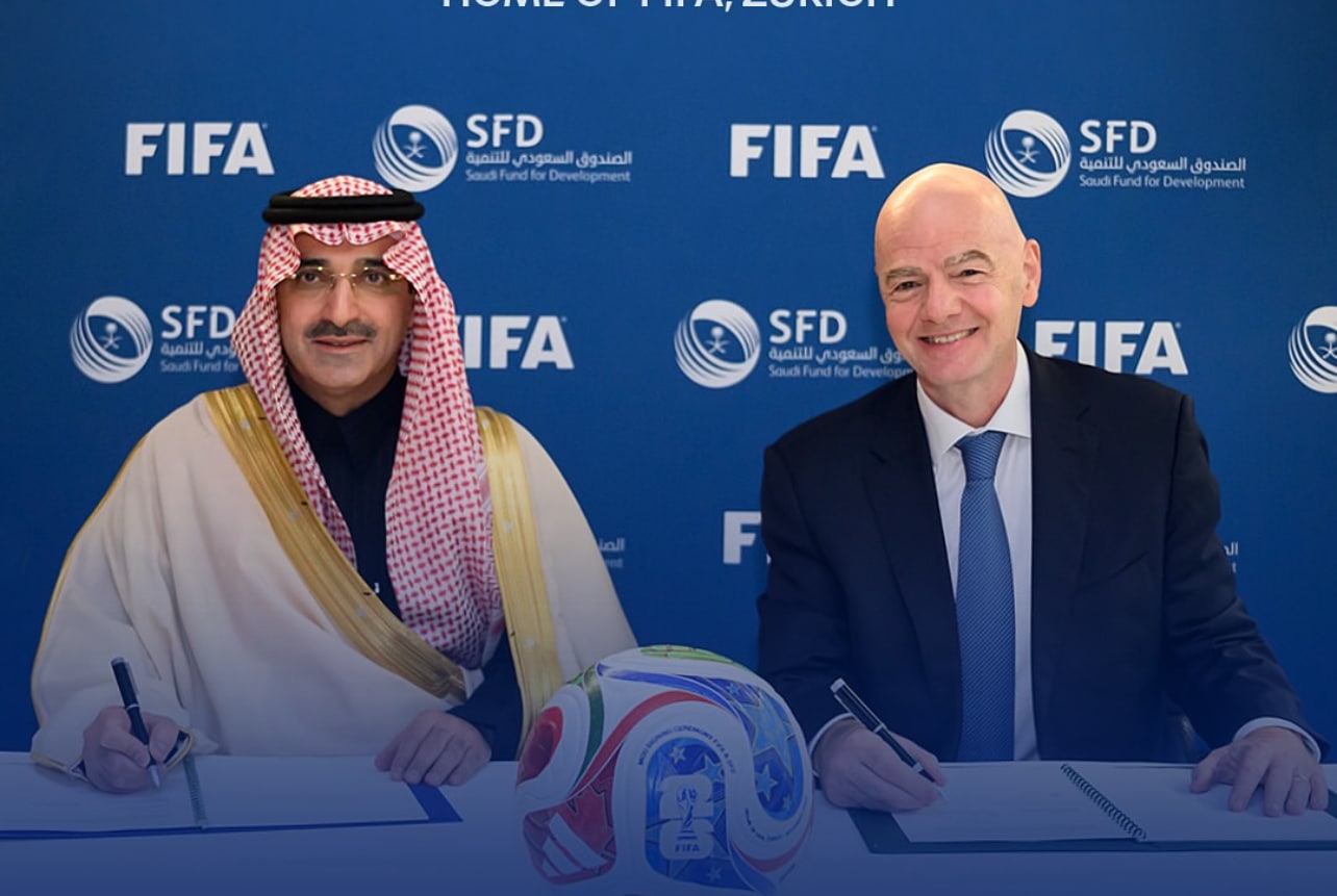 Saudi Fund for Development and FIFA join forces to transform sports infrastructure in developing nations