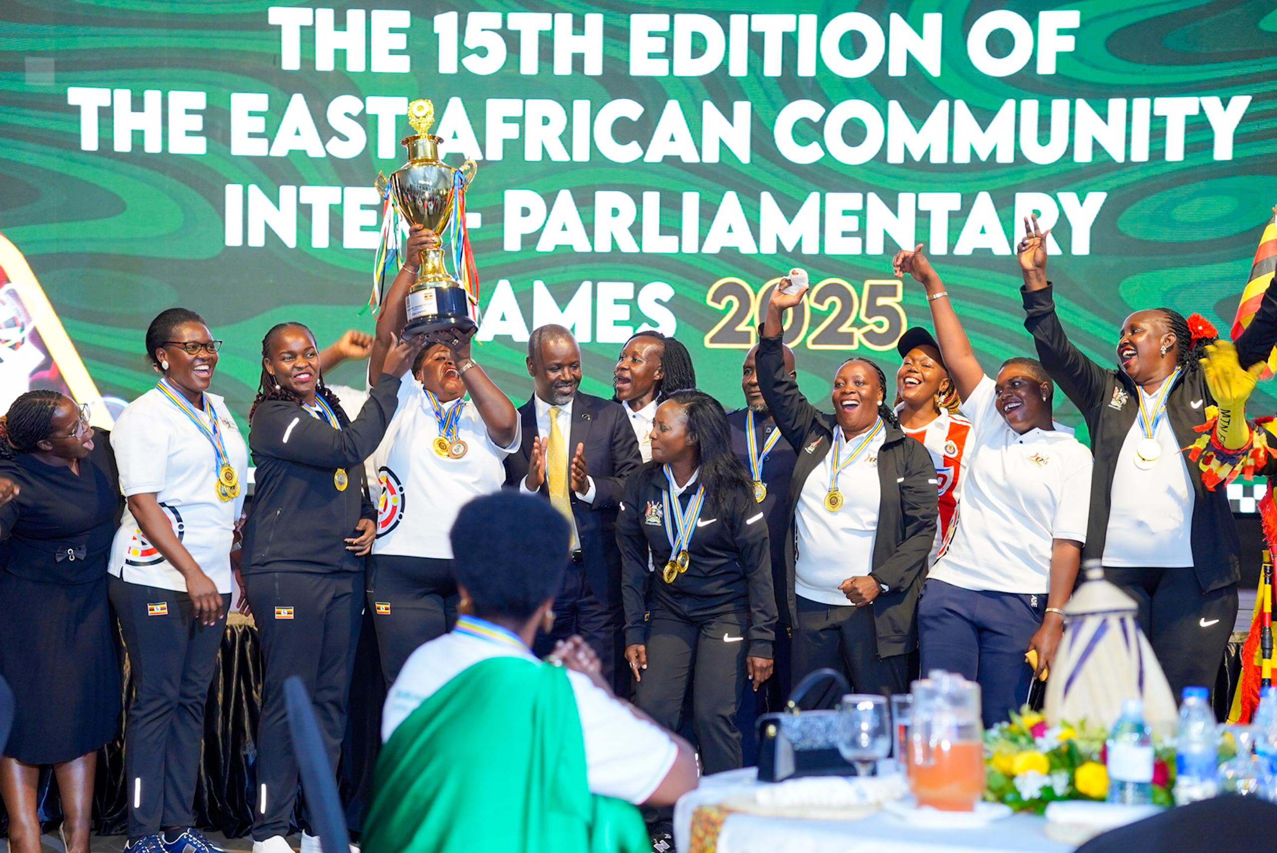 Uganda crowned overall champions of the 15th East Africa Community Inter-Parliamentary Games