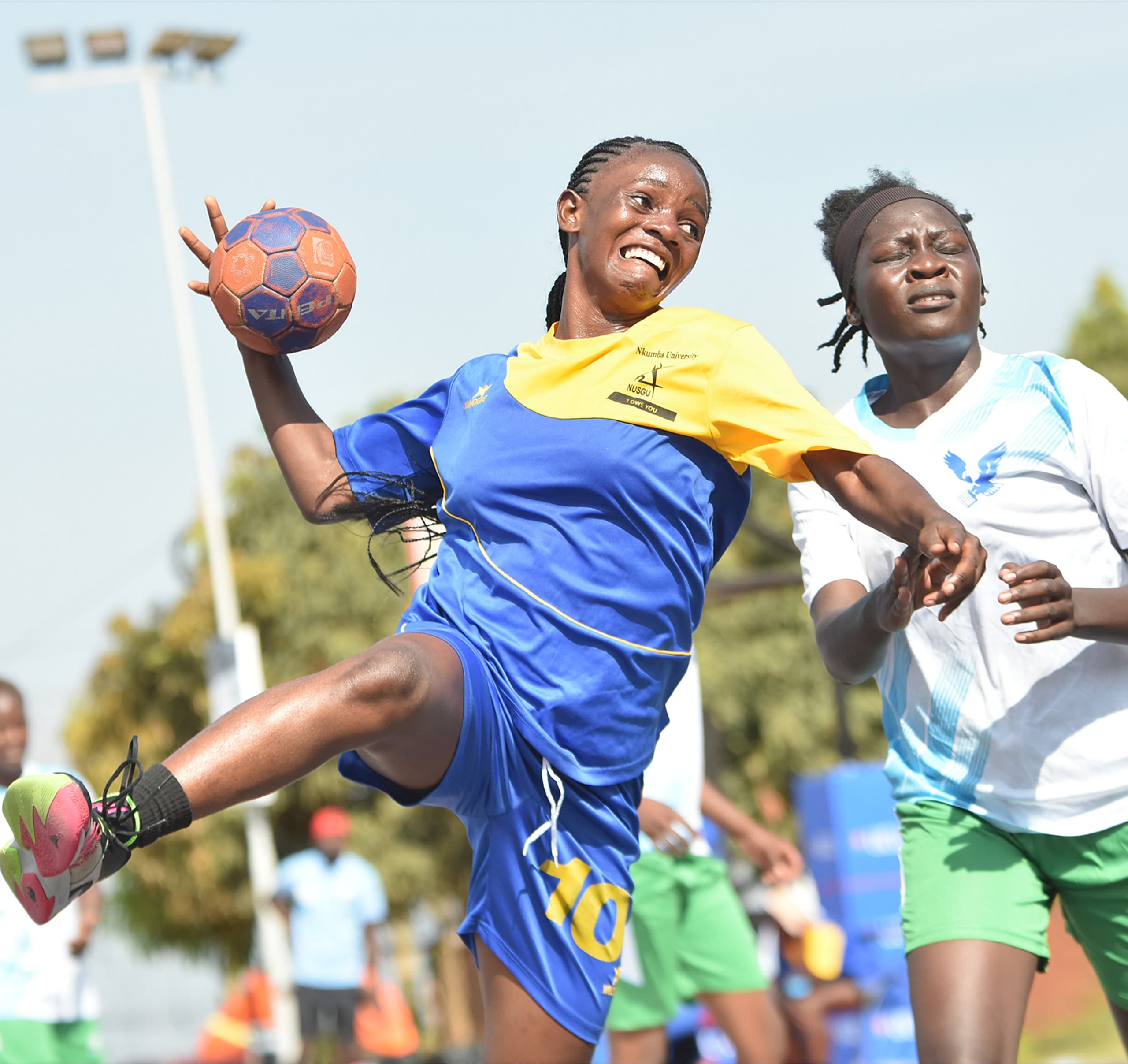 Kampala University women’s handball team sets the tone with convincing win 