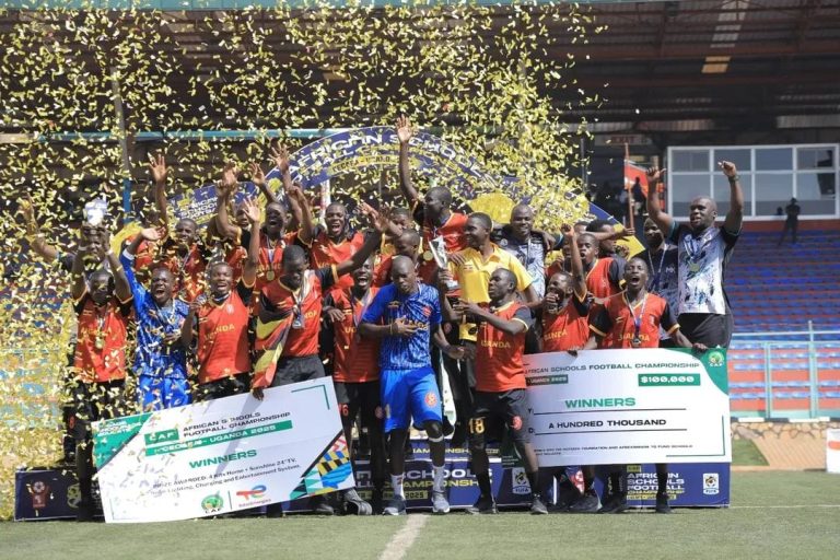 St. Mary’s Kitende, the Uganda U15 boys crowned CECAFA Champions, secure CAF Schools finals spot