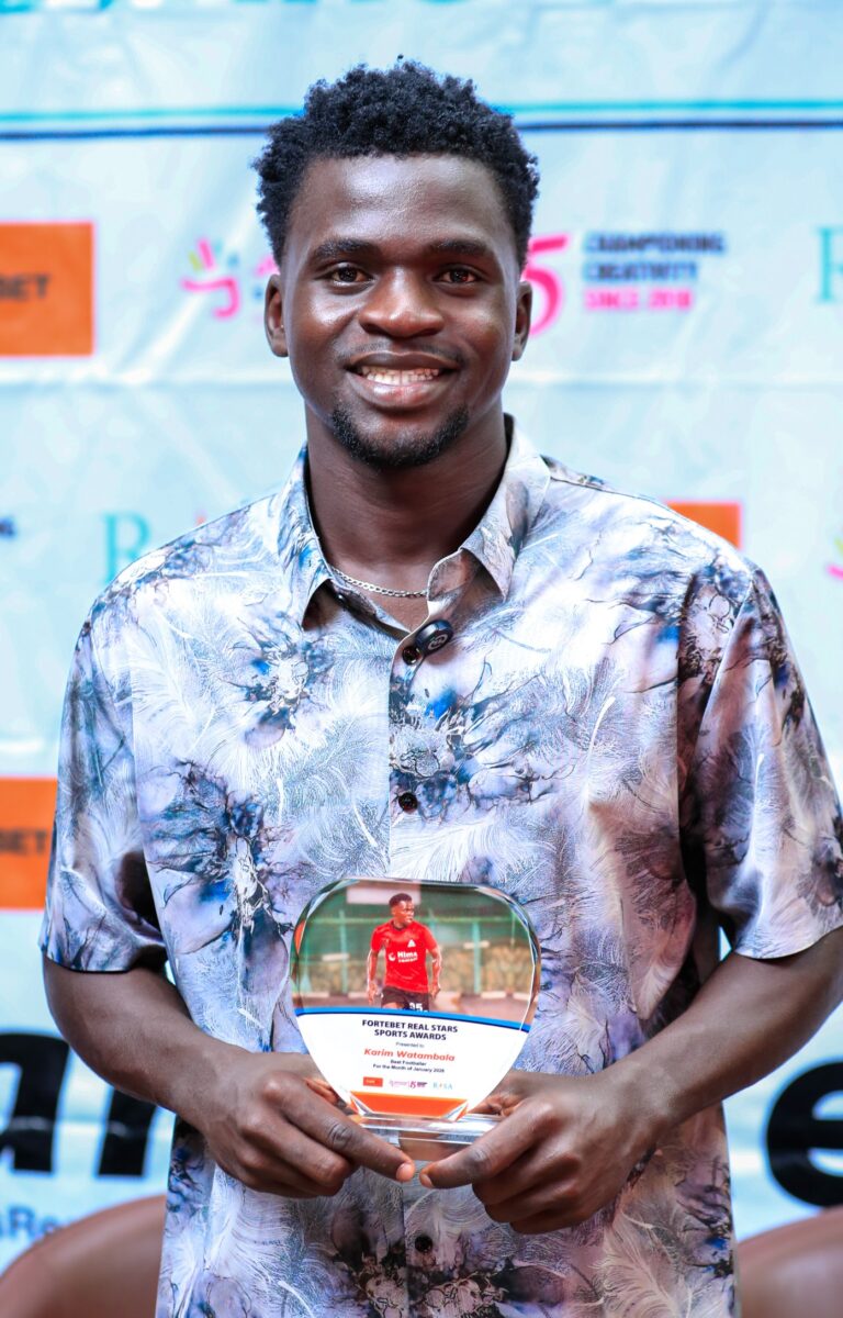 Watambala claims Fortebet Real Stars Award, rredits teammates and Okello