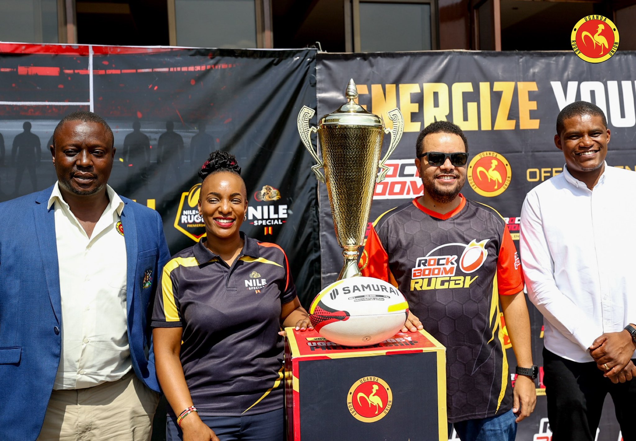 Uganda Rugby Premiership kicks off with emphatic sponsorships from Nile Special and Rockboom 