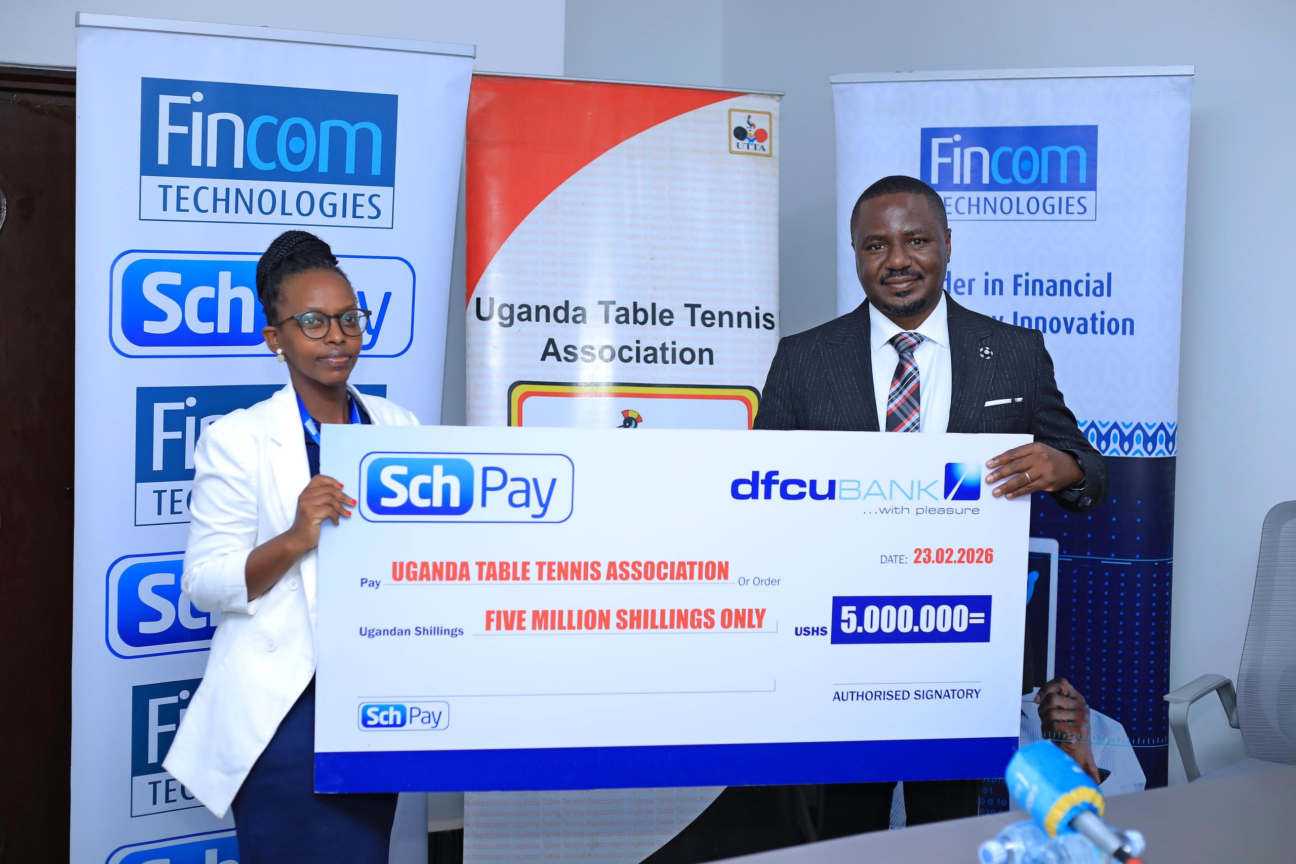 School Pay boosts 2026 Kateregga Memorial Table Tennis Open with cash 