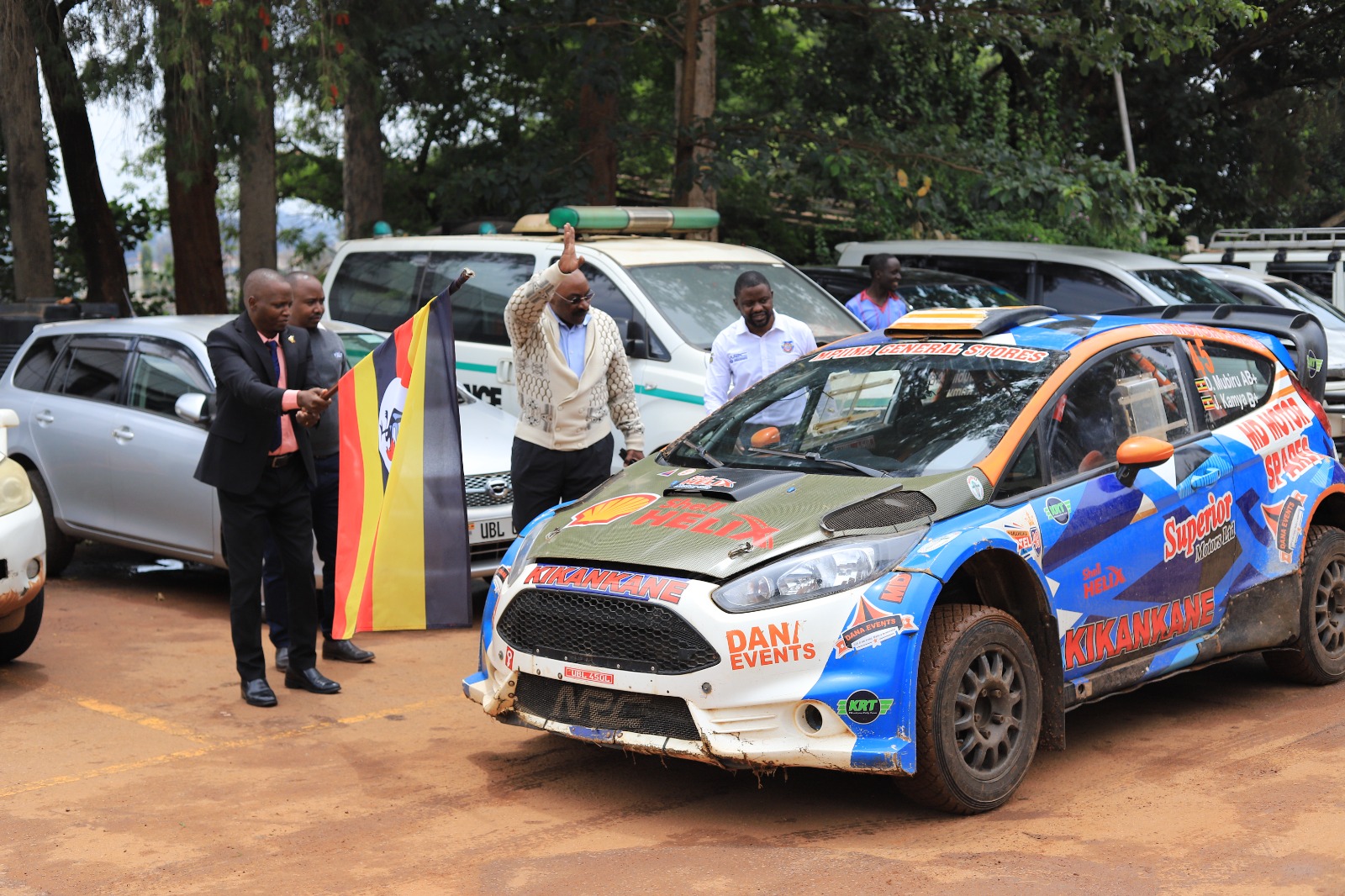 FMU flags off team Uganda for WRC Safari Rally Kenya 2026