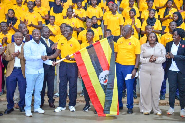 Hon. Ogwang sets Gold standard as Uganda flags off record FEASSA 2026 team