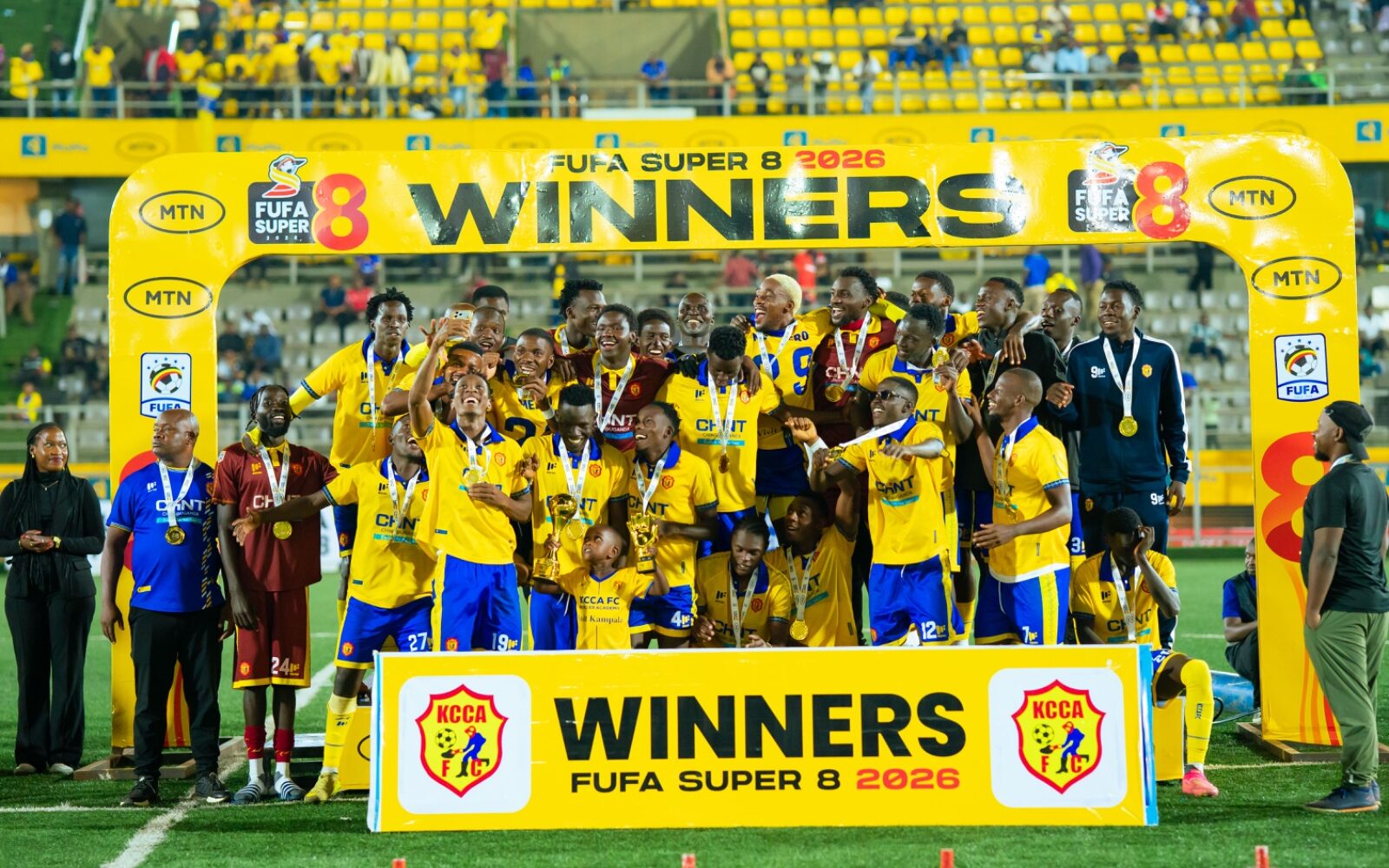 Mayanja penalty seals FUFA Super 8 glory for KCCA FC