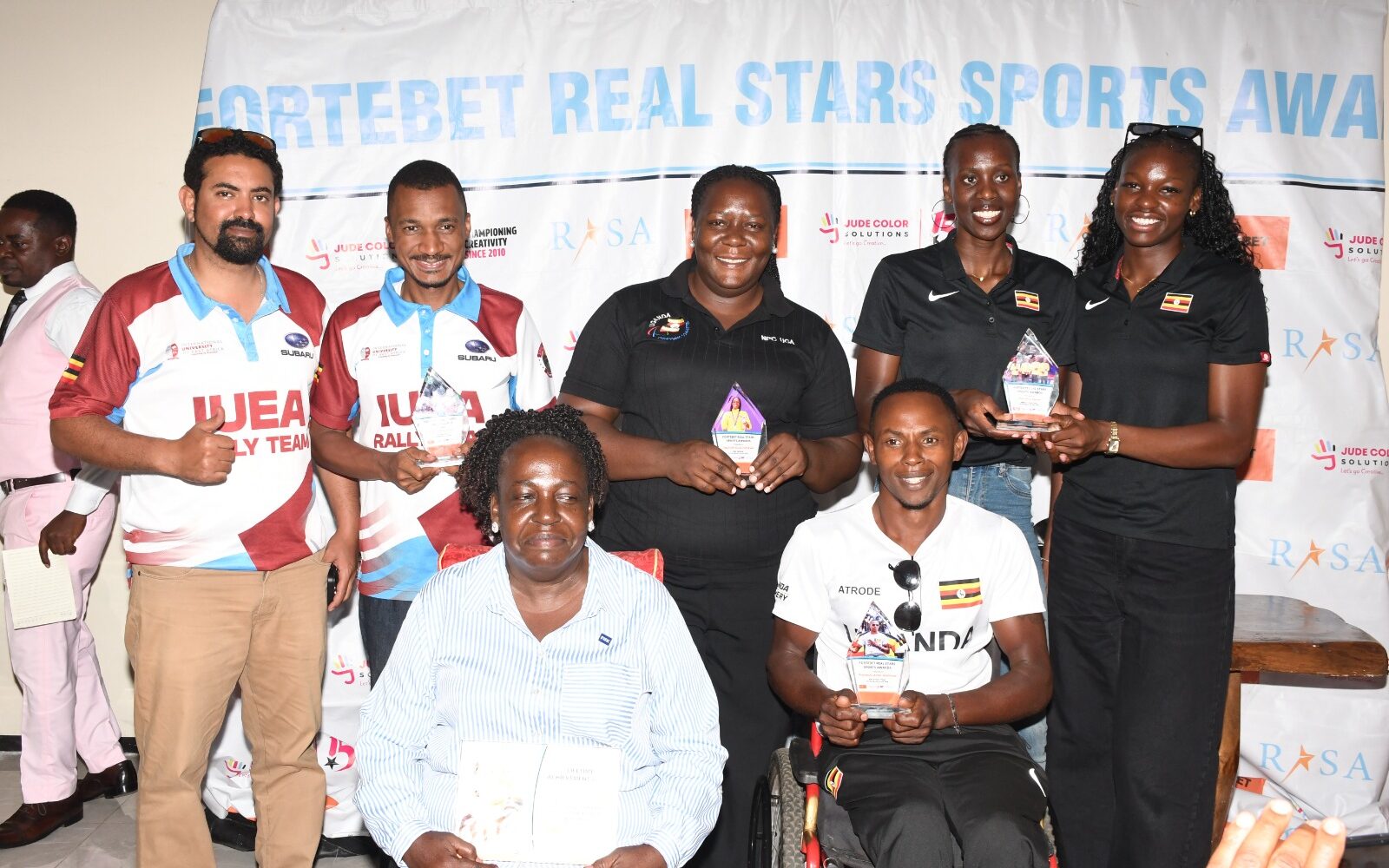 Kukundakwe and Assimwe headline ForteBet Real Stars honours as Uganda’s global achievers celebrated