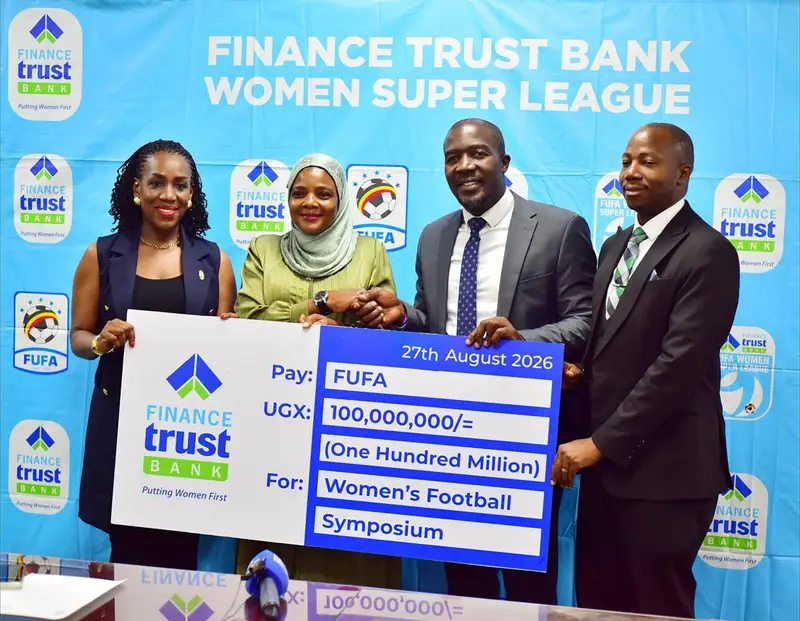 Finance Trust Bank commits Shs100m to women’s football symposium as Uganda targets sustainable growth