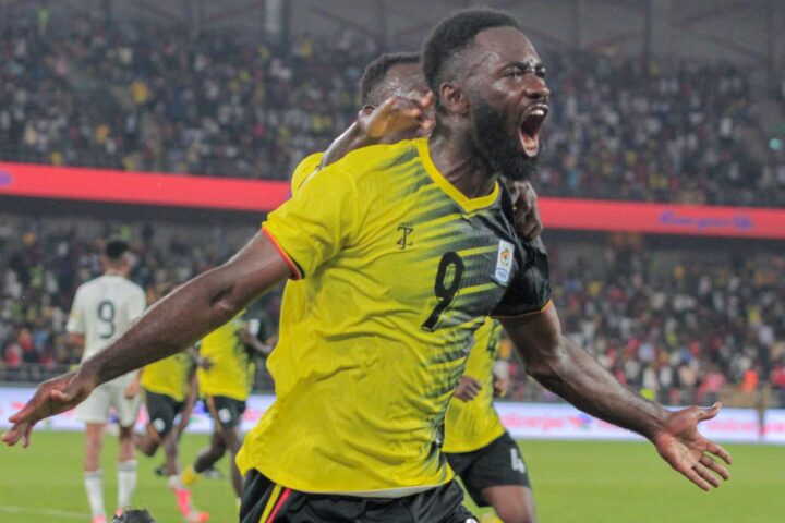 Vula strike lifts Uganda Cranes to top of AFCON 2027 group H