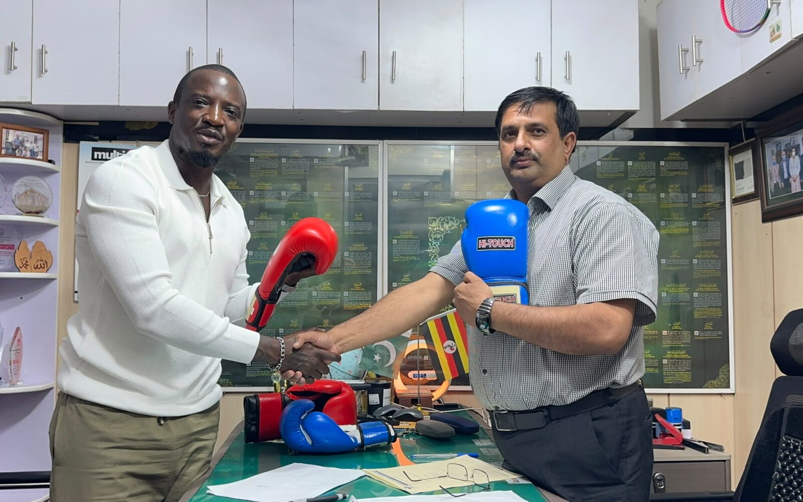 Bombers receive equipment boost ahead of African Boxing Championships
