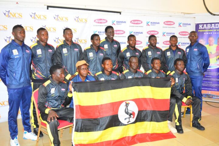 Uganda Kabaddi teams flagged off for 2026 Commonwealth championship in India